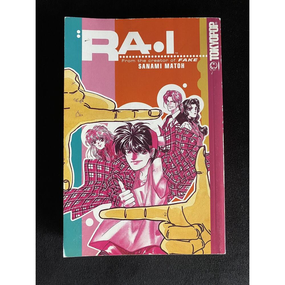 RAI Complete English Tokyopop Manga by Sanami Matoh (Sequel to FAKE)